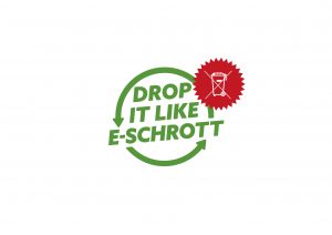 Logo Kruger Media Pr Agentur Kunde: Stiftung ear – DROP IT LIKE E-SCHROTT