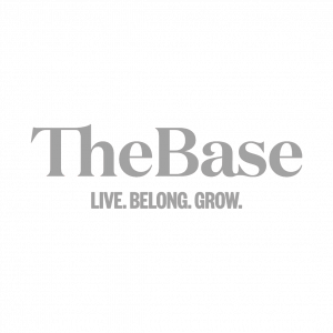 Logo The Base | Live. Belong. Grow.